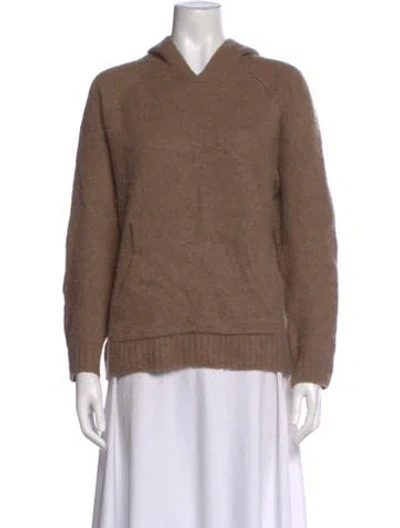 Pre-owned James Perse Cashmere V-neck Sweater In Neutral