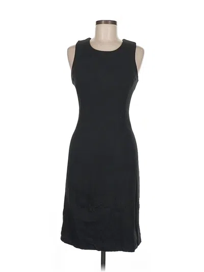 Pre-owned James Perse Casual Dress In Black