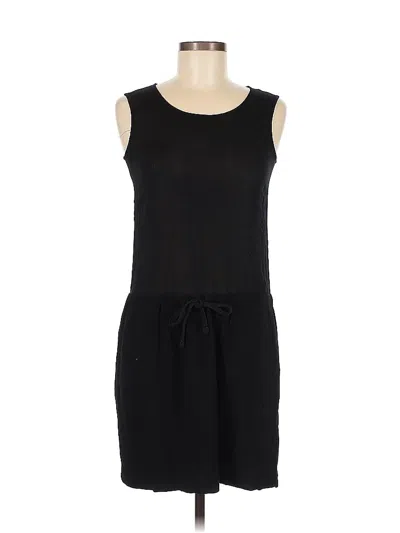 Pre-owned James Perse Casual Dress In Black