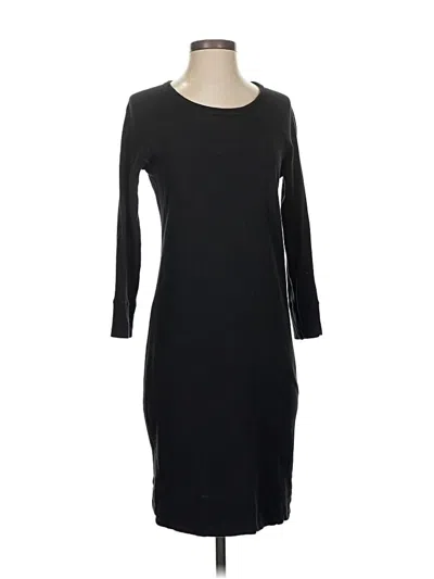 Pre-owned James Perse Casual Dress In Black