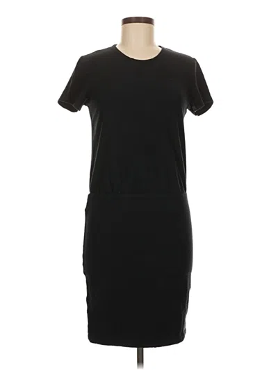 Pre-owned James Perse Casual Dress In Black