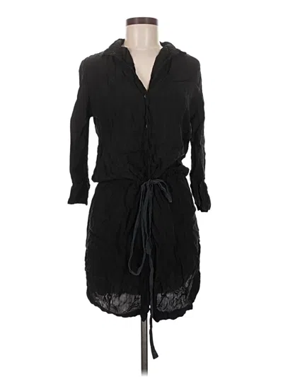 Pre-owned James Perse Casual Dress In Black