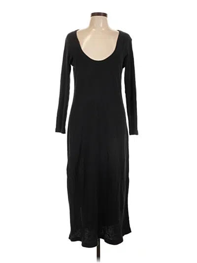 Pre-owned James Perse Casual Dress In Black