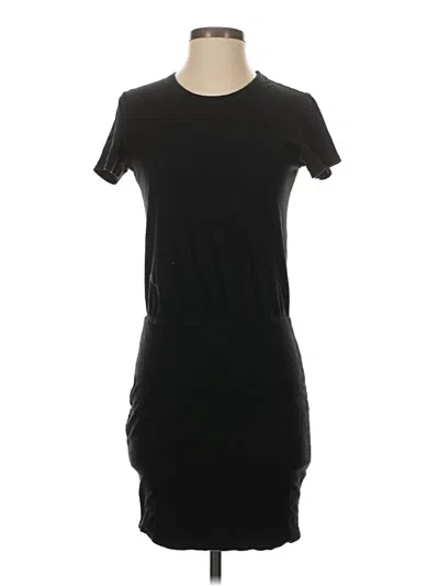 Pre-owned James Perse Casual Dress In Black