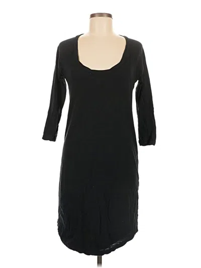 Pre-owned James Perse Casual Dress In Black