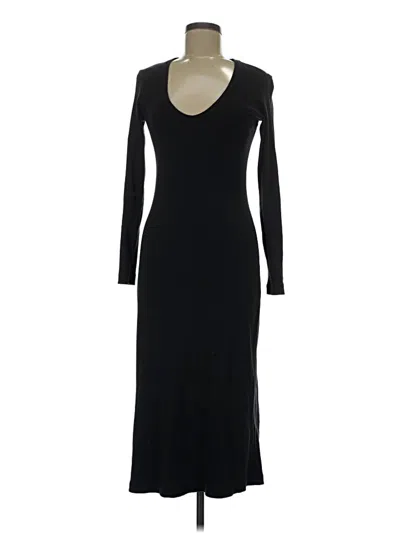 Pre-owned James Perse Casual Dress In Black