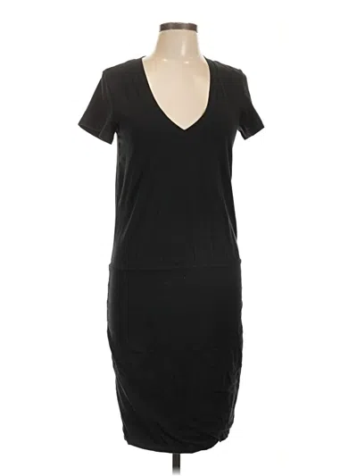 Pre-owned James Perse Casual Dress In Black