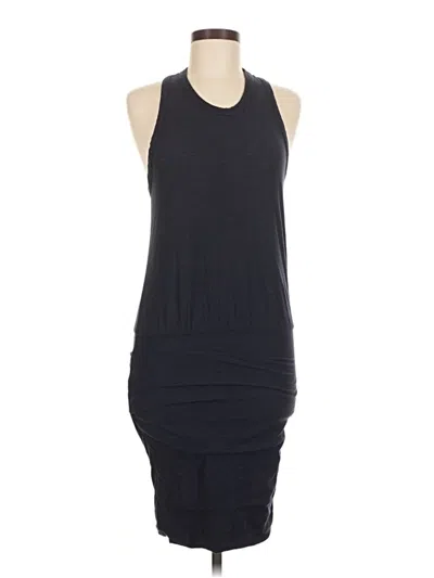 Pre-owned James Perse Casual Dress In Black
