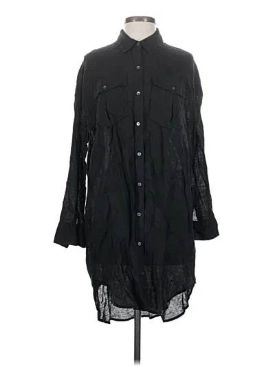 Pre-owned James Perse Casual Dress In Black