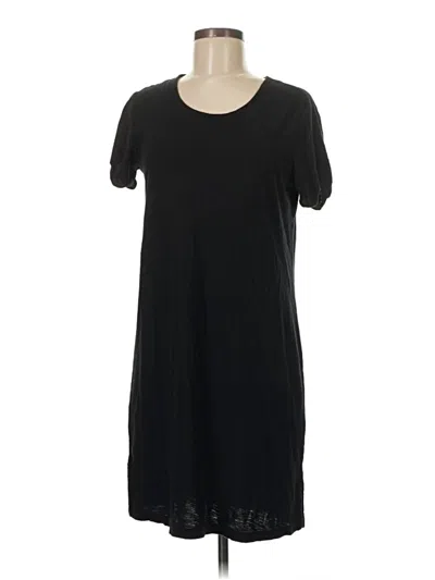 Pre-owned James Perse Casual Dress In Black