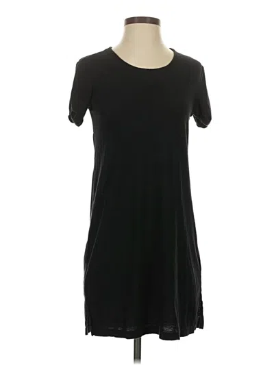 Pre-owned James Perse Casual Dress In Black