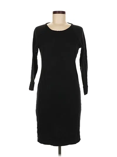 Pre-owned James Perse Casual Dress In Black