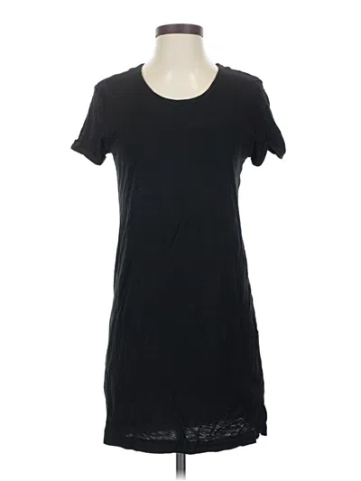 Pre-owned James Perse Casual Dress In Black