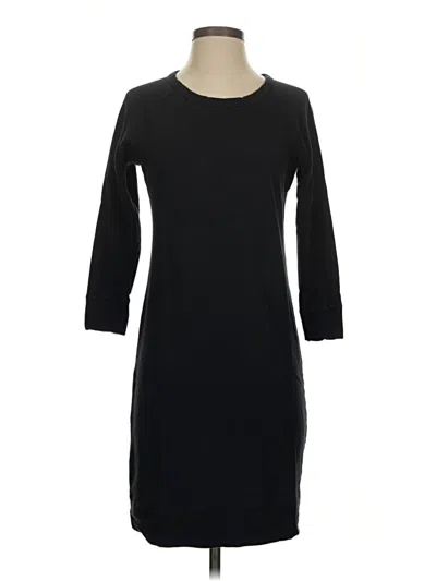 Pre-owned James Perse Casual Dress In Black