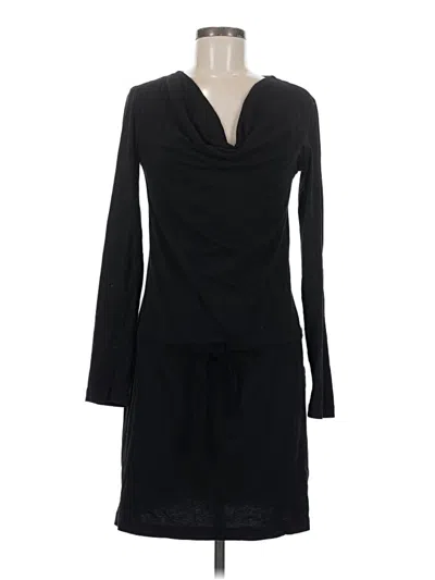 Pre-owned James Perse Casual Dress In Black