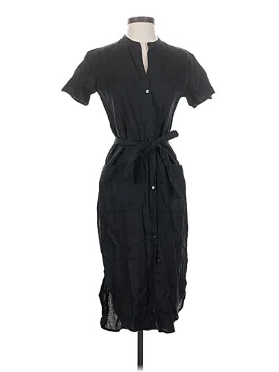 Pre-owned James Perse Casual Dress In Black