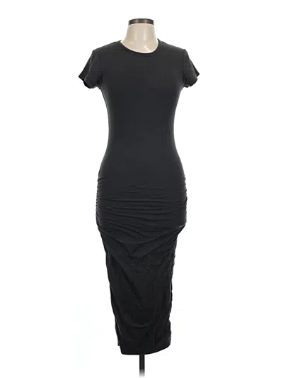 Pre-owned James Perse Casual Dress In Black