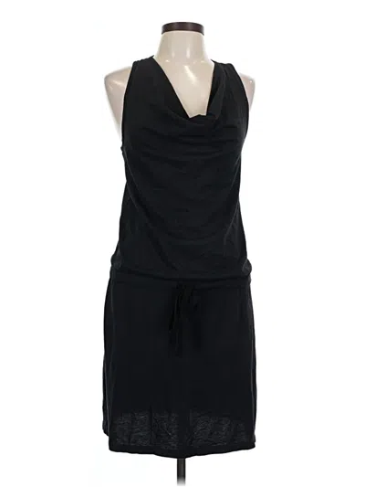 Pre-owned James Perse Casual Dress In Black