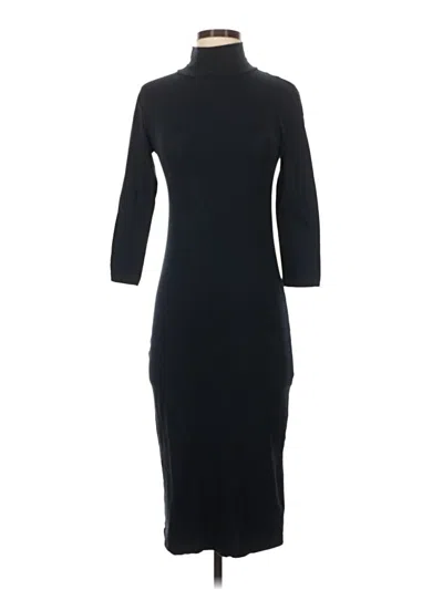 Pre-owned James Perse Casual Dress In Black
