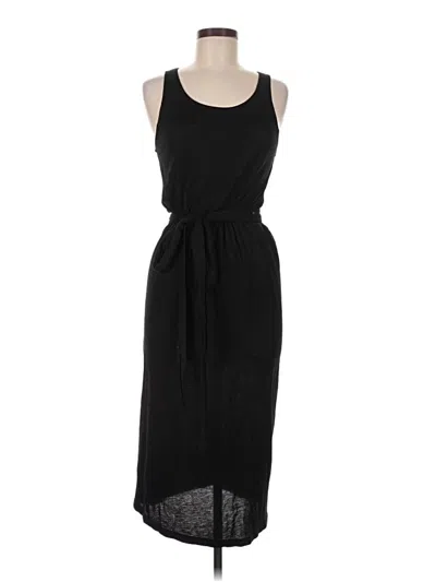 Pre-owned James Perse Casual Dress In Black