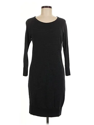 Pre-owned James Perse Casual Dress In Black