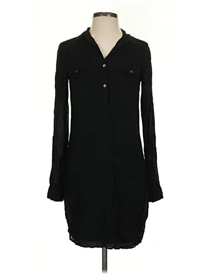 Pre-owned James Perse Casual Dress In Black