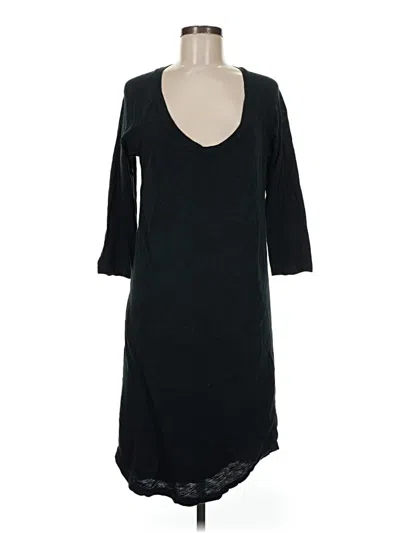 Pre-owned James Perse Casual Dress In Black