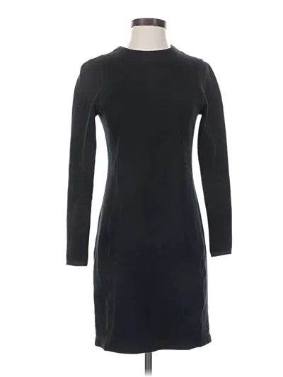 Pre-owned James Perse Casual Dress In Black