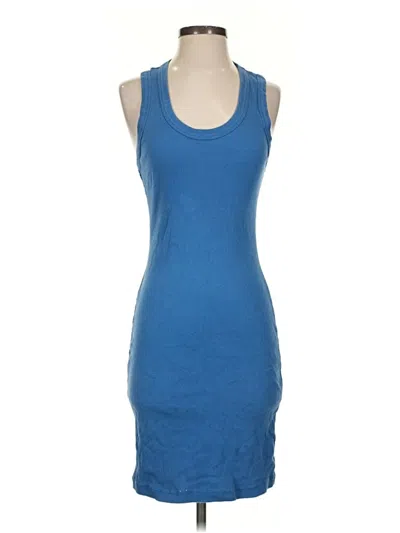 Pre-owned James Perse Casual Dress In Blue