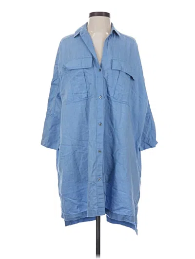 Pre-owned James Perse Casual Dress In Blue