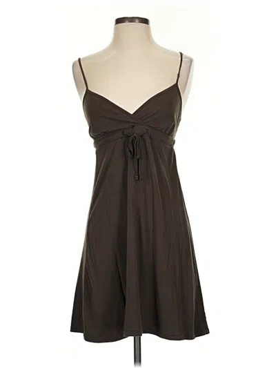 Pre-owned James Perse Casual Dress In Brown