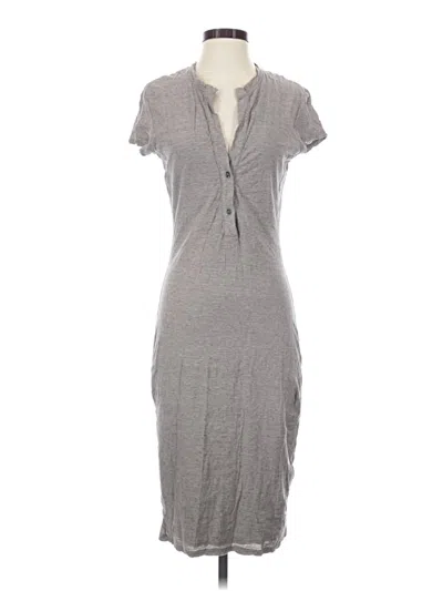 Pre-owned James Perse Casual Dress In Brown