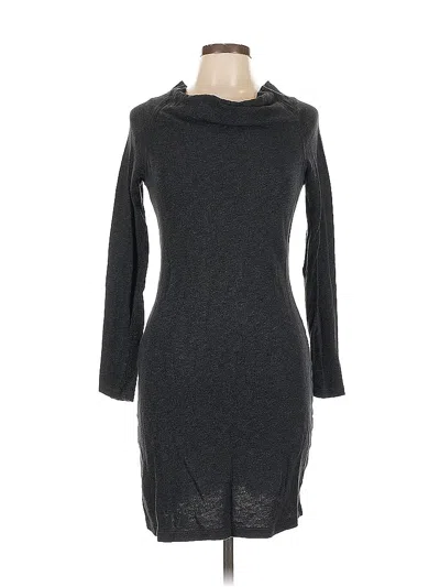 Pre-owned James Perse Casual Dress In Gray