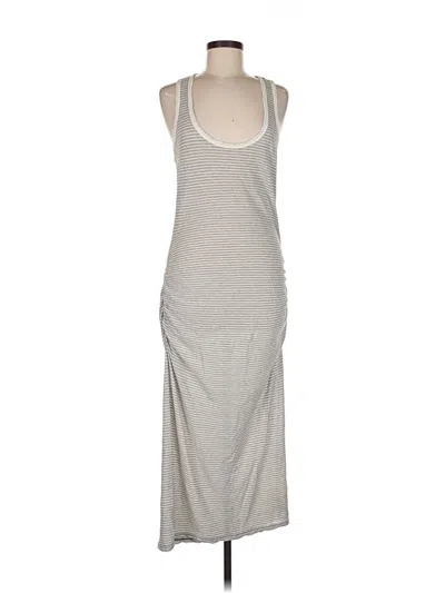 Pre-owned James Perse Casual Dress In Gray