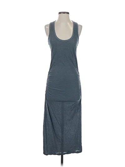 Pre-owned James Perse Casual Dress In Gray