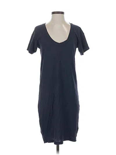 Pre-owned James Perse Casual Dress In Gray