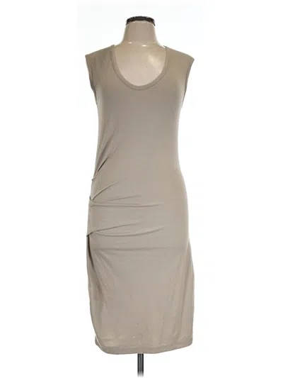 Pre-owned James Perse Casual Dress In Gray