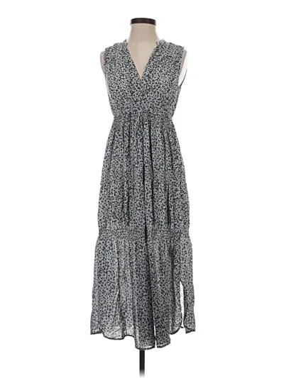 Pre-owned James Perse Casual Dress In Gray