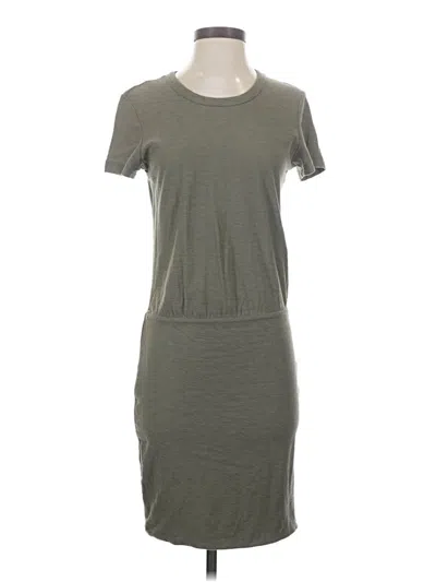 Pre-owned James Perse Casual Dress In Gray