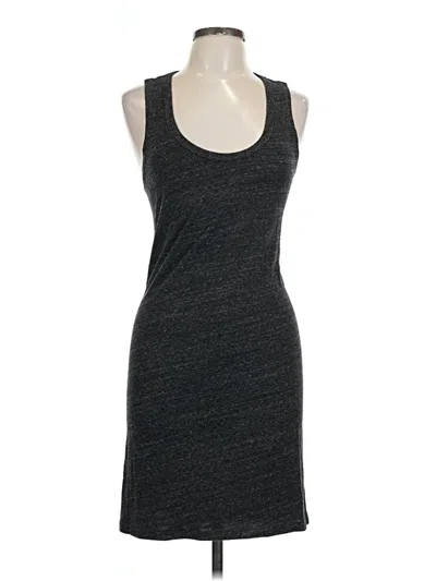 Pre-owned James Perse Casual Dress In Gray