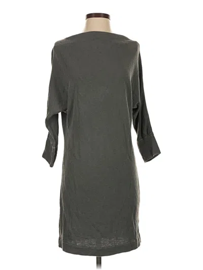 Pre-owned James Perse Casual Dress In Gray
