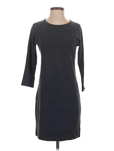 Pre-owned James Perse Casual Dress In Gray