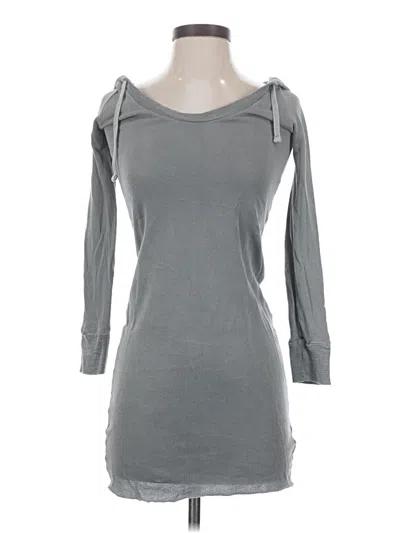 Pre-owned James Perse Casual Dress In Gray