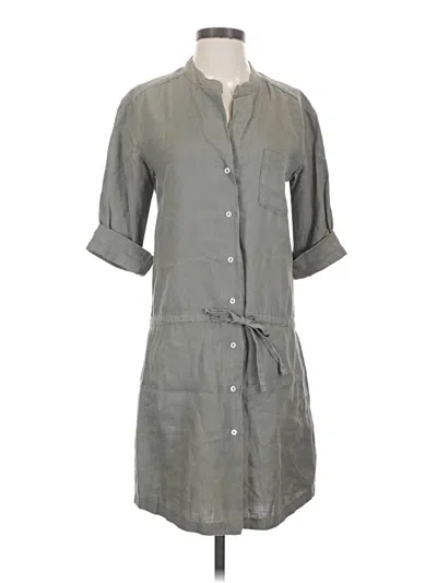 Pre-owned James Perse Casual Dress In Gray