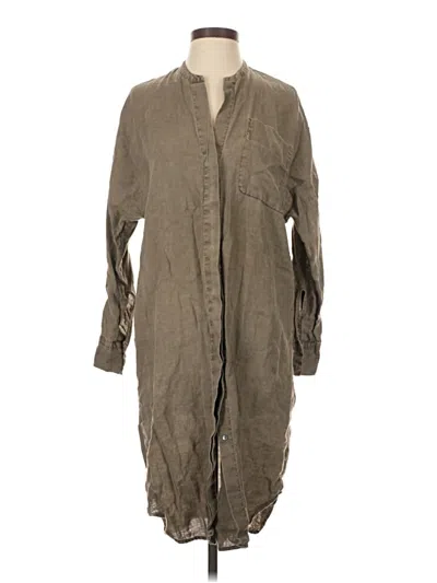 Pre-owned James Perse Casual Dress In Gray