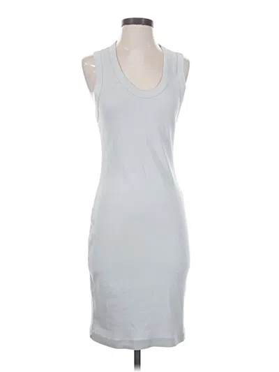 Pre-owned James Perse Casual Dress In Gray