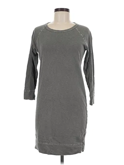 Pre-owned James Perse Casual Dress In Gray