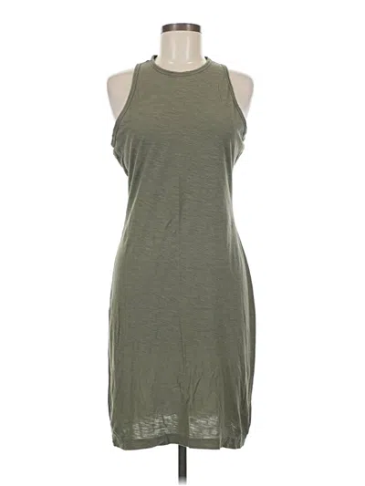 Pre-owned James Perse Casual Dress In Green