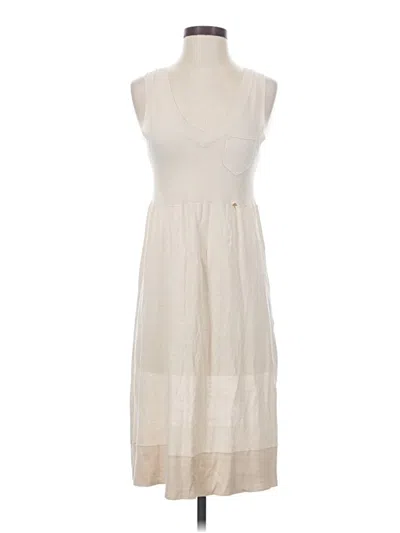 Pre-owned James Perse Casual Dress In Ivory