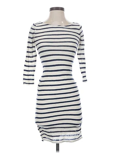 Pre-owned James Perse Casual Dress In Ivory